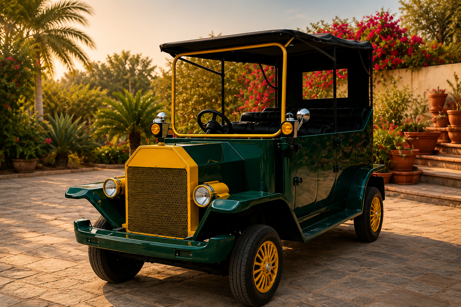 Vintage Golf Cart